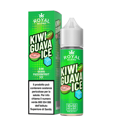 Royal Blend Kiwi Guava Ice - Vape Shot 10ml